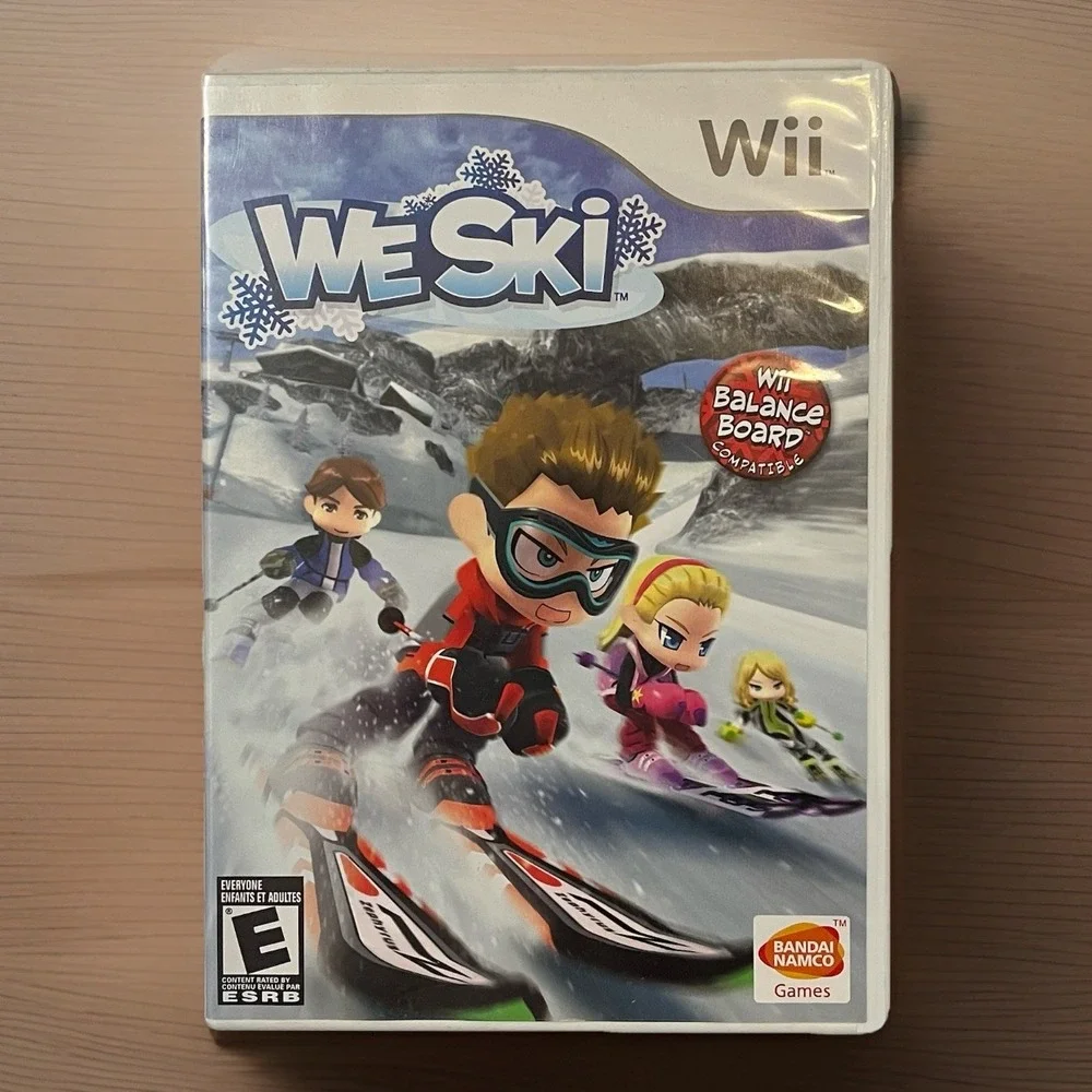 We Ski Wii Game 2008 Namco Bandai  Nintendo Up to 4 Players